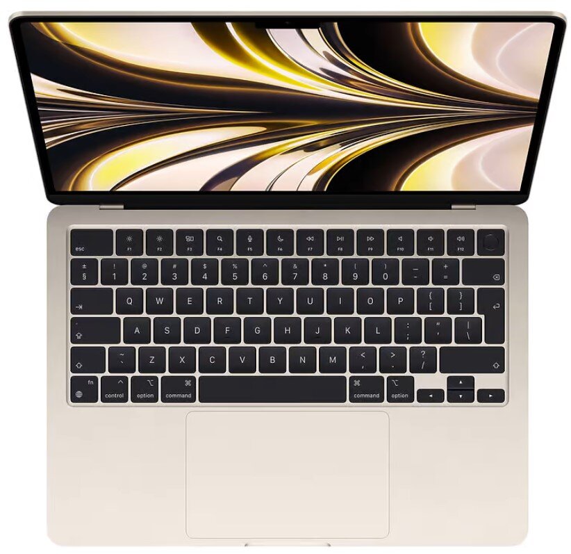 Apple MacBook Air 13” Apple M2 8/256GB Starlight INT MLY13ZE/A hinta ja tiedot | Kannettavat tietokoneet | hobbyhall.fi