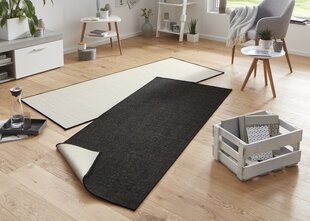 Matto NORTHRUGS Twin Miami Black, 80x250 cm hinta ja tiedot | Isot matot | hobbyhall.fi