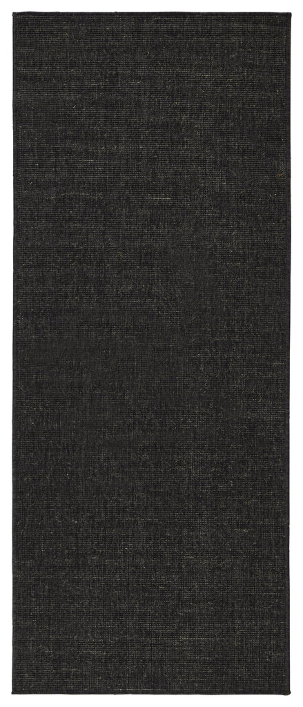 NORTHRUGS Twin Miami Black, 80x350 cm hinta ja tiedot | Isot matot | hobbyhall.fi