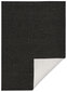 Matto NORTHRUGS Twin Miami Black, 120x170 cm hinta ja tiedot | Isot matot | hobbyhall.fi