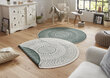 Matto NORTHRUGS Twin Porto Green Cream, 200x200 cm hinta ja tiedot | Isot matot | hobbyhall.fi