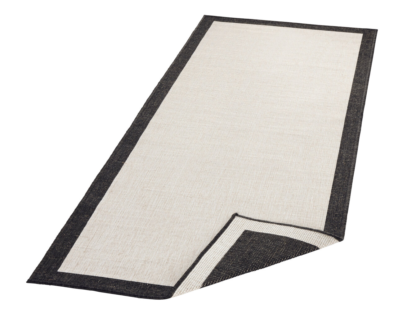 Northrugs matto Twin Panama Black Cream, 120x170 cm hinta ja tiedot | Isot matot | hobbyhall.fi