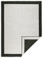 Northrugs matto Twin Panama Black Cream, 120x170 cm hinta ja tiedot | Isot matot | hobbyhall.fi