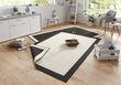 Northrugs matto Twin Panama Black Cream, 120x170 cm hinta ja tiedot | Isot matot | hobbyhall.fi