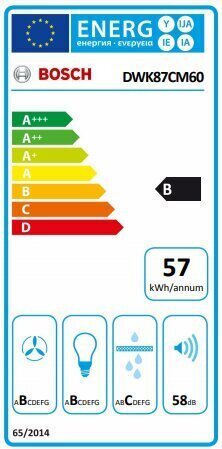 Bosch Serie 4 DWK8760 hinta ja tiedot | Liesituulettimet | hobbyhall.fi