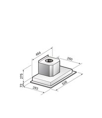 Greentek GTC52WM hinta ja tiedot | Liesituulettimet | hobbyhall.fi