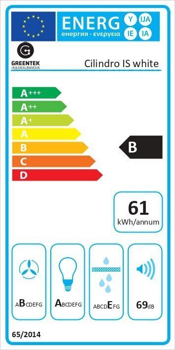 Greentek Cilindro IS hinta ja tiedot | Liesituulettimet | hobbyhall.fi