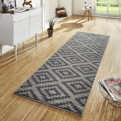 Matto Hanse Home Basic Nordic Grey 80x200 cm, tummanharmaa hinta ja tiedot | Isot matot | hobbyhall.fi