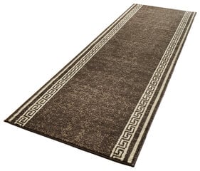 Matto Hanse Home Basic Casa Brown, 80x500 cm hinta ja tiedot | Isot matot | hobbyhall.fi