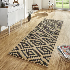 Matto Hanse Home Basic Nordic Brown, 80x500 cm hinta ja tiedot | Isot matot | hobbyhall.fi