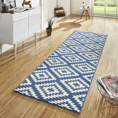 Matto Hanse Home Basic Nordic Blue, 80x250 cm hinta ja tiedot | Isot matot | hobbyhall.fi