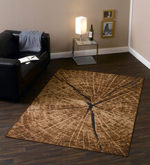 Matto Hanse Home Bastia Special Tree Trunk Brown 140x200 cm hinta ja tiedot | Isot matot | hobbyhall.fi