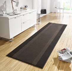 Matto Hanse Home Basic Band Brown, 80x500 cm hinta ja tiedot | Isot matot | hobbyhall.fi