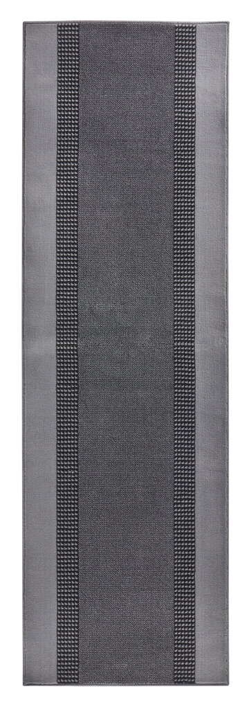 Matto Hanse Home Basic Band Grey, 80x400 cm hinta ja tiedot | Isot matot | hobbyhall.fi
