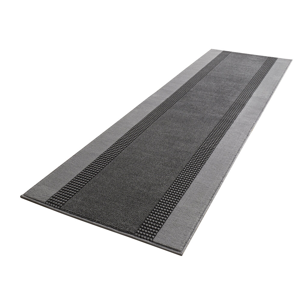 Matto Hanse Home Basic Band Grey, 80x450 cm hinta ja tiedot | Isot matot | hobbyhall.fi