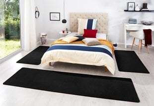 Mattosetti Hanse Home Fancy Black, 3-osainen hinta ja tiedot | Isot matot | hobbyhall.fi