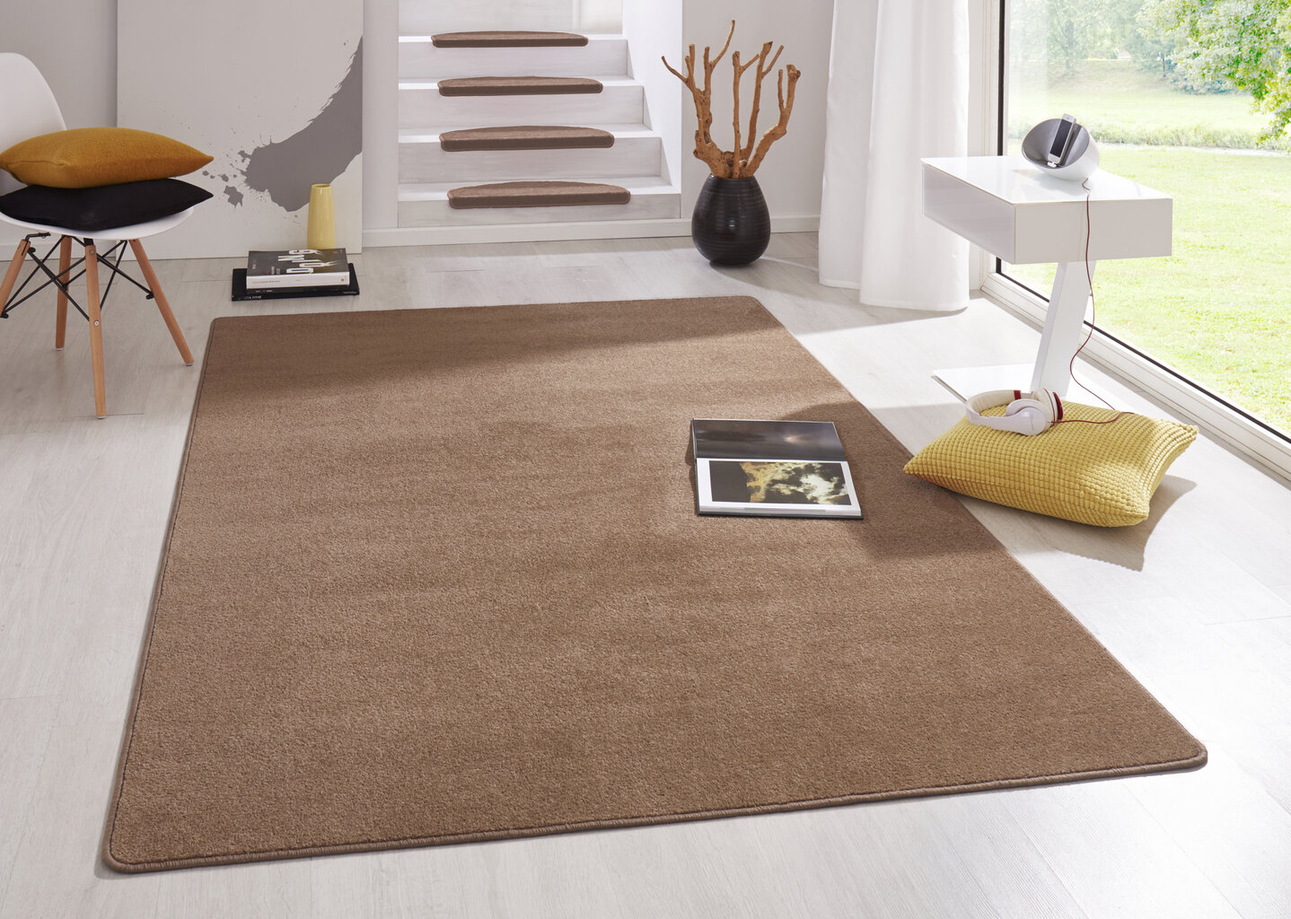 Matto Hanse Home Fancy Brown, 133x195 cm hinta ja tiedot | Isot matot | hobbyhall.fi