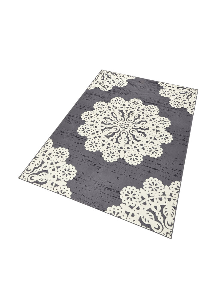 Matto Hanse Home Gloria Lace Grey Cream, 120x170 cm hinta ja tiedot | Isot matot | hobbyhall.fi