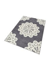 Matto Hanse Home Gloria Lace Grey Cream, 200x290 cm hinta ja tiedot | Isot matot | hobbyhall.fi