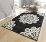 Matto Hanse Home Gloria Lace Black Cream, 200x290 cm hinta ja tiedot | Isot matot | hobbyhall.fi