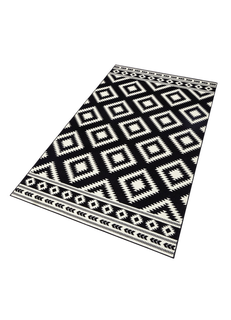 Matto Hanse Home Gloria Ethno Black Cream, 120x170 cm hinta ja tiedot | Isot matot | hobbyhall.fi