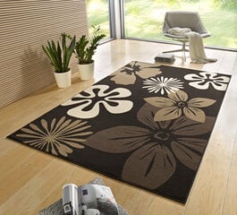 Matto Hanse Home Gloria Flora Brown, 160x230 cm hinta ja tiedot | Isot matot | hobbyhall.fi