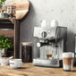 Espressokone Gastroback Design Pro 42709, hopea hinta ja tiedot | Kahvinkeittimet ja kahvikoneet | hobbyhall.fi