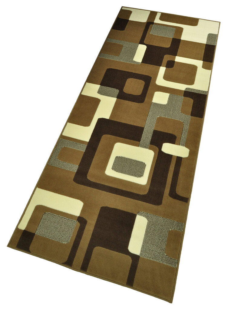 Matto Hanse Home Hamla Retro Brown Cream, 120x170 cm hinta ja tiedot | Isot matot | hobbyhall.fi