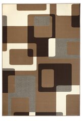 Matto Hanse Home Hamla Retro Brown Cream, 160x230 cm hinta ja tiedot | Isot matot | hobbyhall.fi