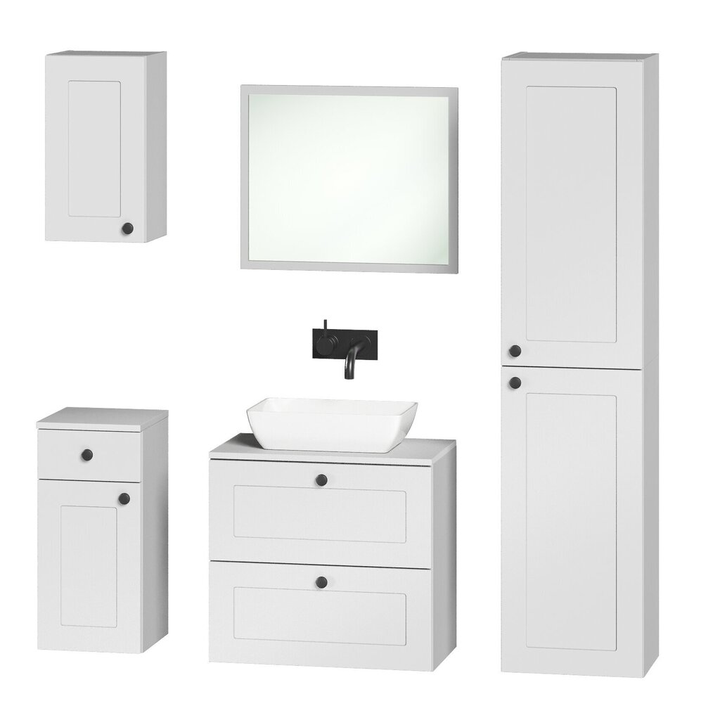 Kylpyhuonekaappi Senja W30 SL, valkoinen hinta ja tiedot | Kylpyhuonekaapit | hobbyhall.fi