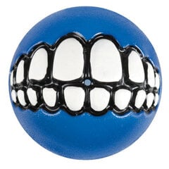 Rogz Grinz Blue sininen pallo, 78mm hinta ja tiedot | Koiran lelut | hobbyhall.fi