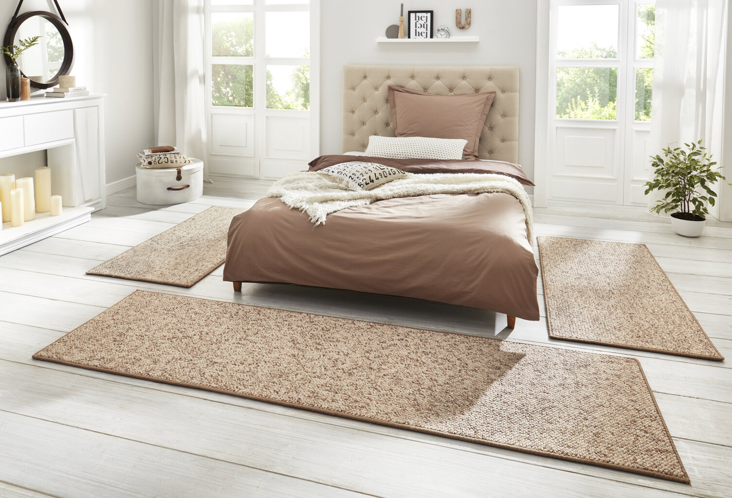 Matto Hanse Home Wolly, 160X240 cm, ruskea hinta ja tiedot | Isot matot | hobbyhall.fi