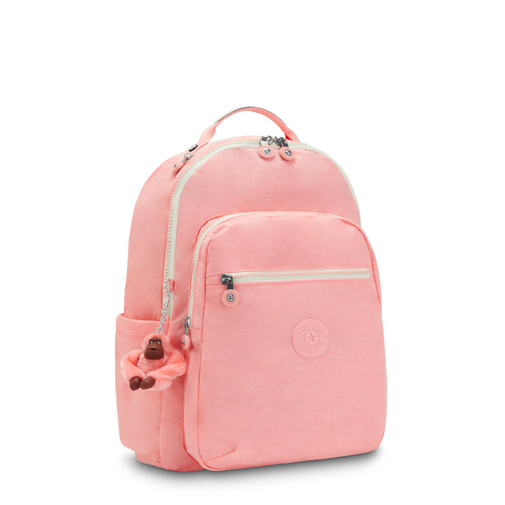 Kipling reppu Seoul, vaaleanpunainen hinta ja tiedot | Koulureput ja -laukut | hobbyhall.fi