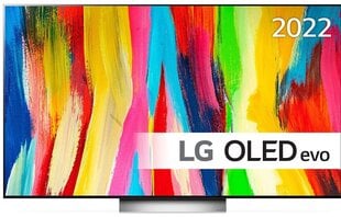 LG 55" 4K OLED evo TV OLED55C22LB hinta ja tiedot | Televisiot | hobbyhall.fi
