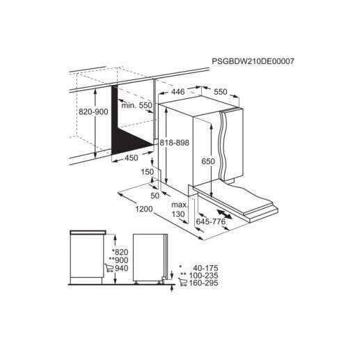 Electrolux EEM43211L astianpesukone hinta ja tiedot | Astianpesukoneet | hobbyhall.fi