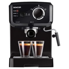 Espressokone Sencor SES1710BK hinta ja tiedot | Kahvinkeittimet ja kahvikoneet | hobbyhall.fi