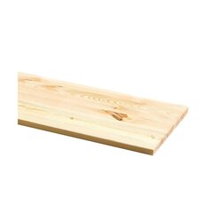 Seinähylly Spaceo Wood 150x30 cm, beige hinta ja tiedot | Hyllyt | hobbyhall.fi