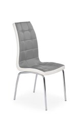 Neljän tuolin settiK 186, harmaa/valkoinen hinta ja tiedot | Ruokapöydän tuolit | hobbyhall.fi
