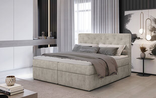 Sänky NORE Loree 01, 140x200 cm, beige hinta ja tiedot | Sängyt | hobbyhall.fi