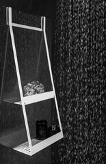 Deante hylly suihkukaapeille Mokko ADM A53K, valkoinen matta hinta ja tiedot | Kylpyhuoneen sisustus | hobbyhall.fi