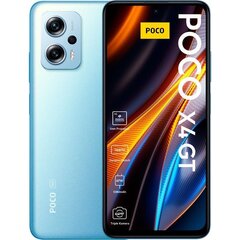 POCO X4 GT, 256GB, Dual SIM, sininen hinta ja tiedot | Matkapuhelimet | hobbyhall.fi
