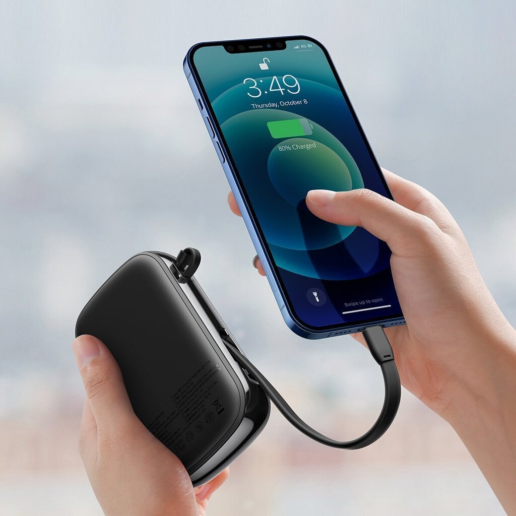 Baseus Q Varavirtalähde Power Bank 20000mAh, IP, USB, USB-C, 20W, musta hinta ja tiedot | Varavirtalähteet | hobbyhall.fi