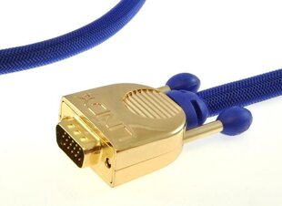 Kaapeli Lindy, D-Sub, (VGA) - D-Sub (VGA) 0,5 m hinta ja tiedot | Kaapelit ja adapterit | hobbyhall.fi