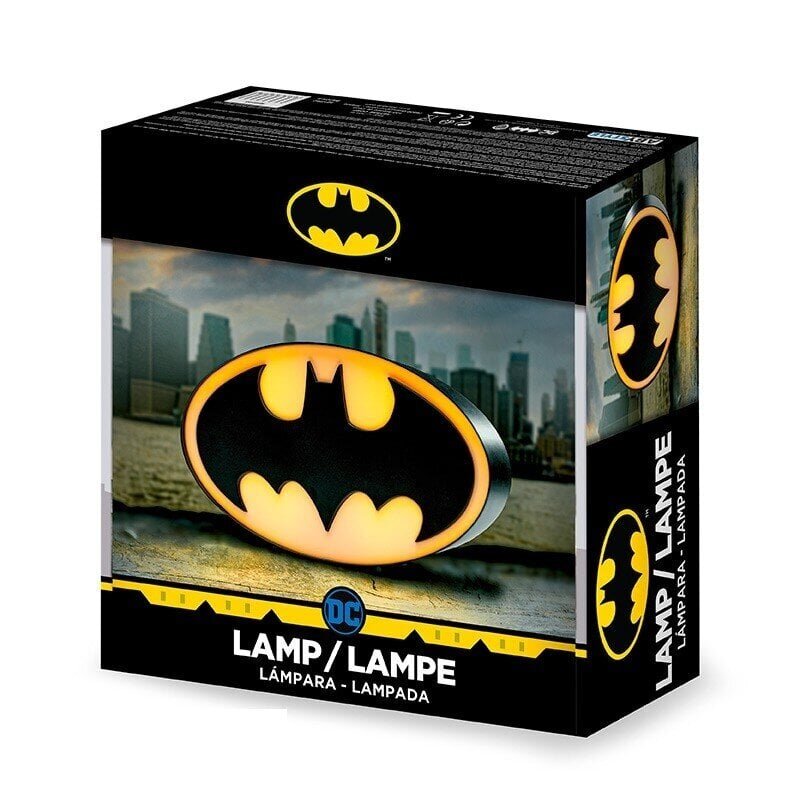 DC Comics Batman Logo Lamp hinta ja tiedot | Pelien oheistuotteet | hobbyhall.fi