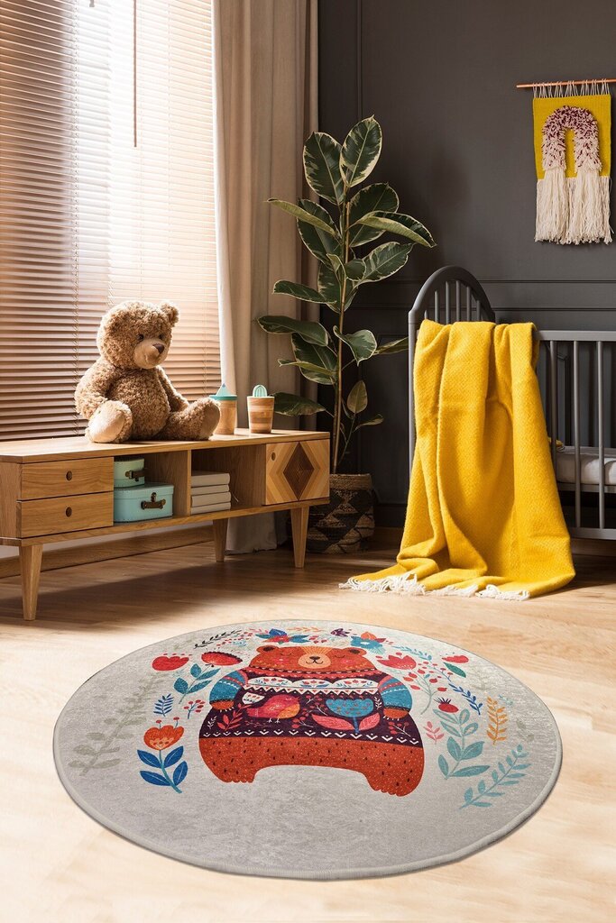 Lastenhuoneen matto Sweet Bear, 140 cm hinta ja tiedot | Isot matot | hobbyhall.fi