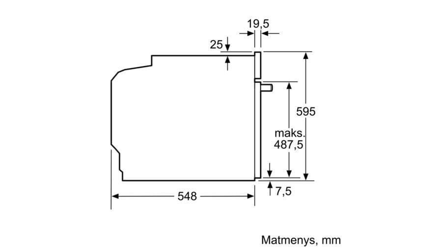 Bosch HBA533BW0S hinta ja tiedot | Erillisuunit | hobbyhall.fi