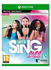 Xbox One Let's Sing 2022 hinta ja tiedot | Tietokone- ja konsolipelit | hobbyhall.fi