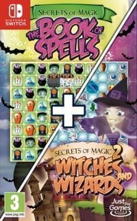 Secrets of Magic: The Book of Spells + Secrets of Magic 2: Witches and Wizards (Code in a Box) Switch hinta ja tiedot | Tietokone- ja konsolipelit | hobbyhall.fi