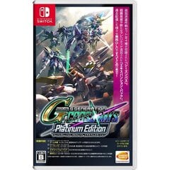 SWITCH SD Gundam G Cross Rays Platinum Edition (Import) hinta ja tiedot | Tietokone- ja konsolipelit | hobbyhall.fi