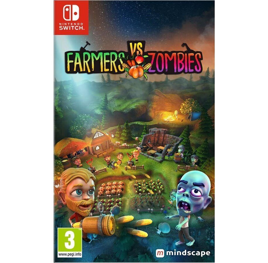 SWITCH Farmers vs. Zombies hinta ja tiedot | Tietokone- ja konsolipelit | hobbyhall.fi